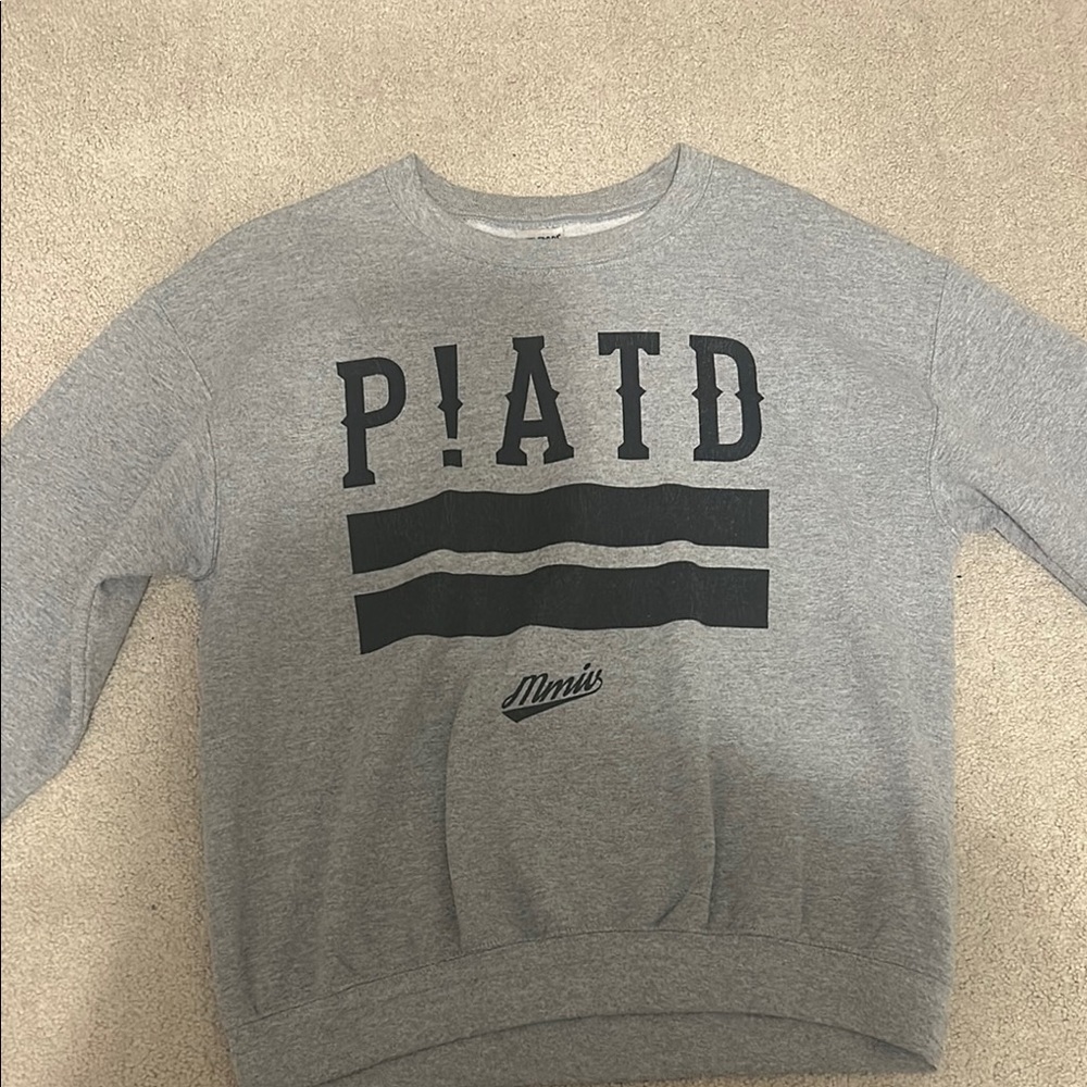 Gray Panic! At The Disco Sweater